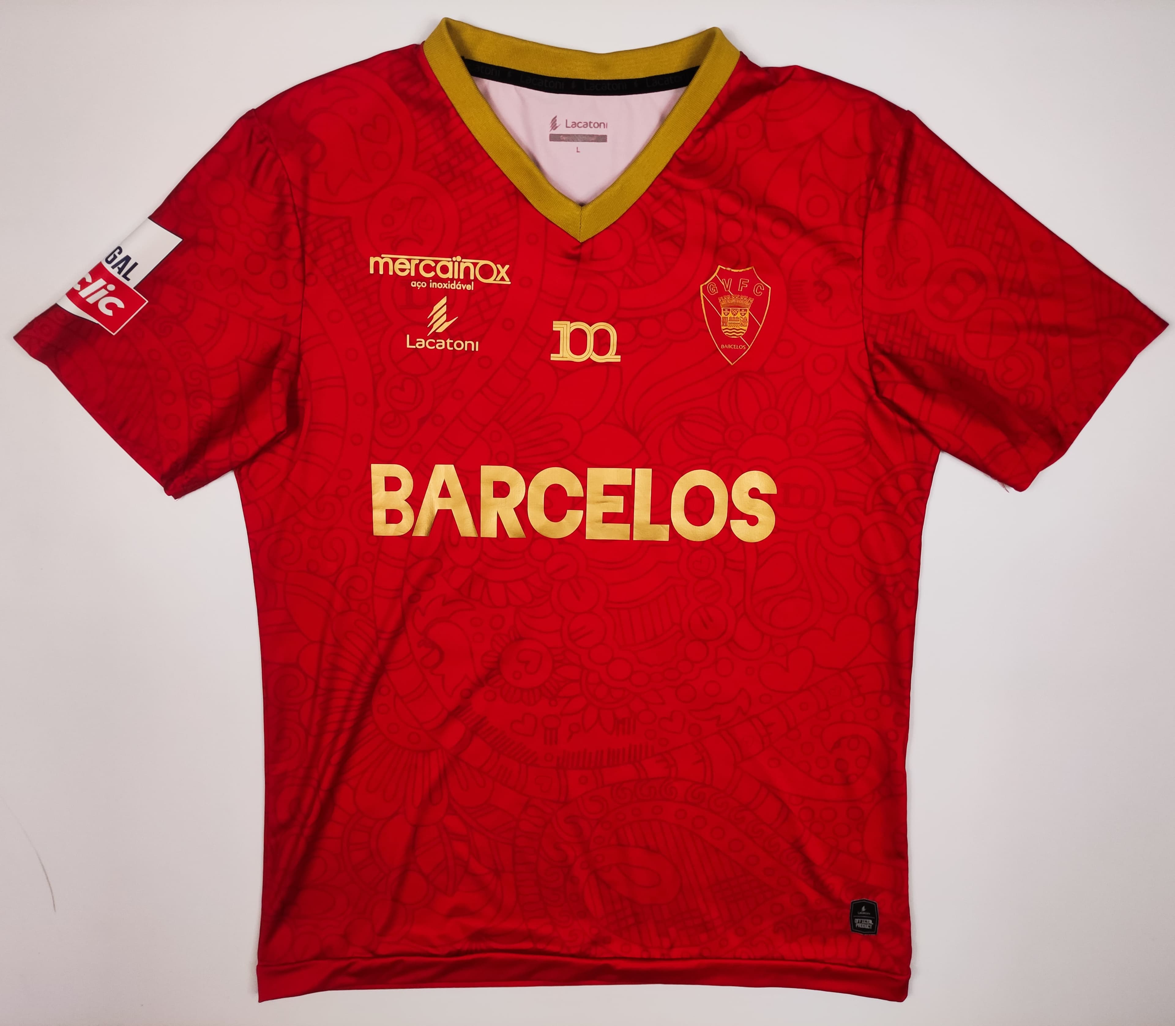 2023-24 Gil Vicente Home Lacatoni Tiba #25 - alternate view