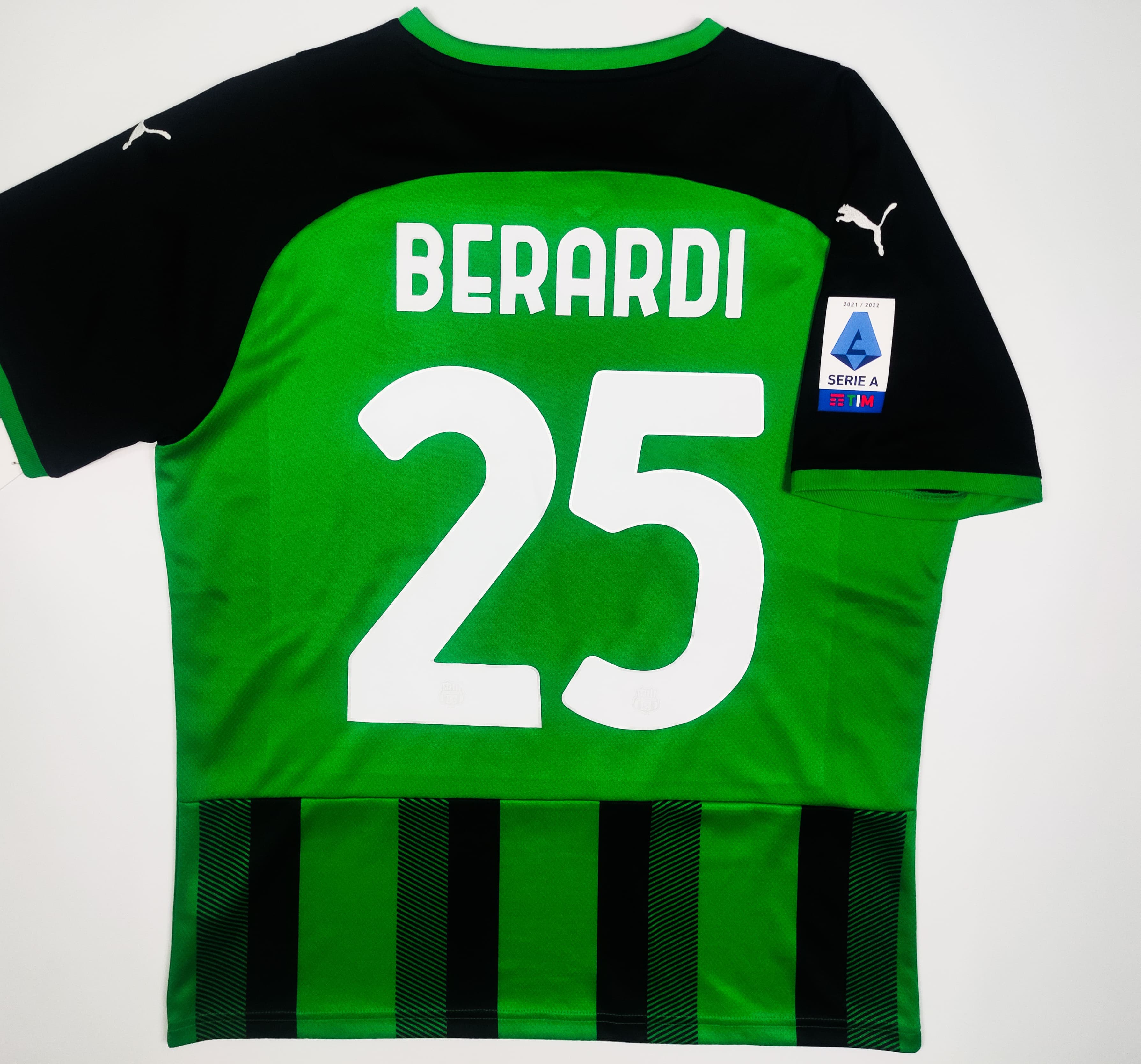 2021-22 Sassuolo Puma Home Berardi #25