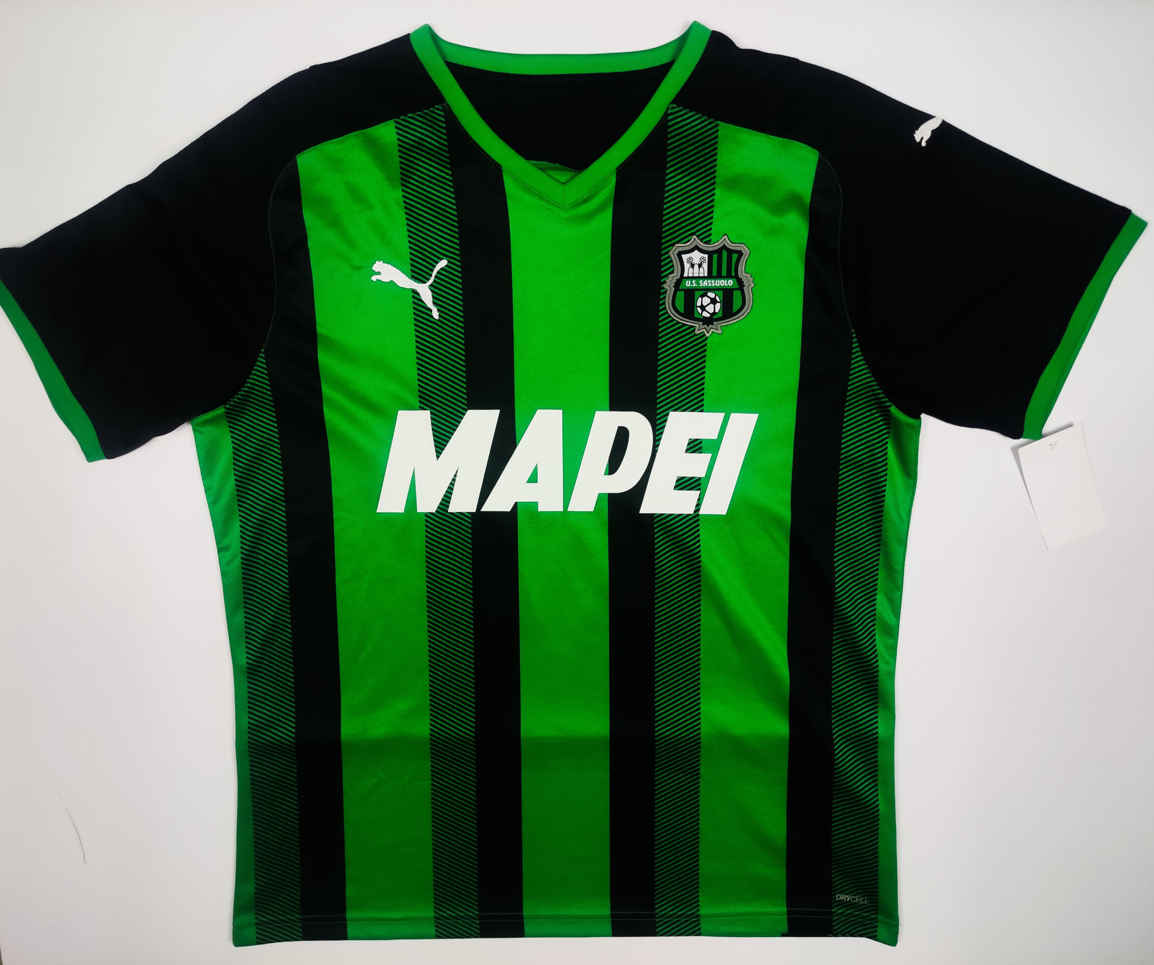 2021-22 Sassuolo Puma Home Berardi #25 - alternate view